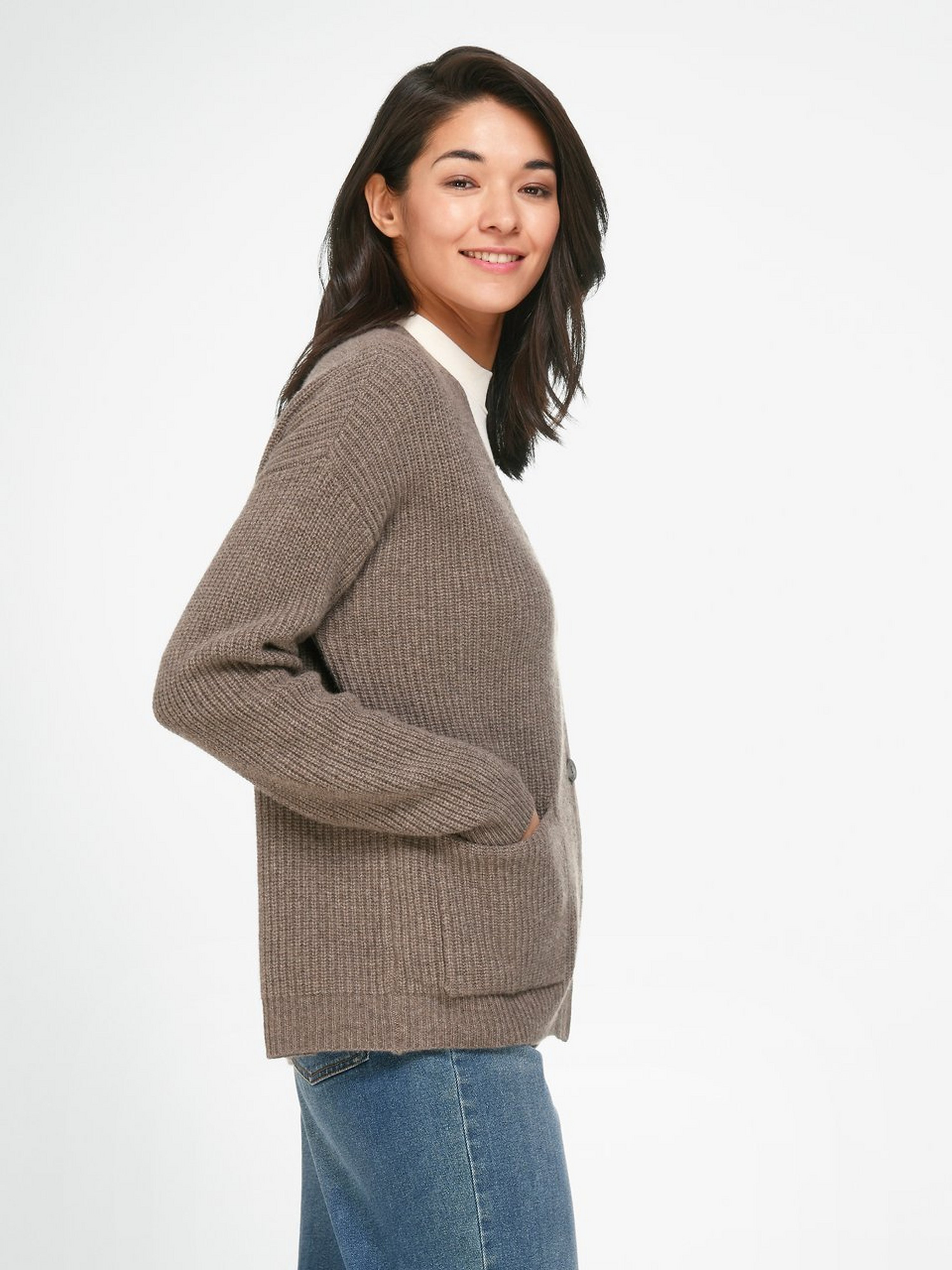 Strickjacke aus 100% Kaschmir
