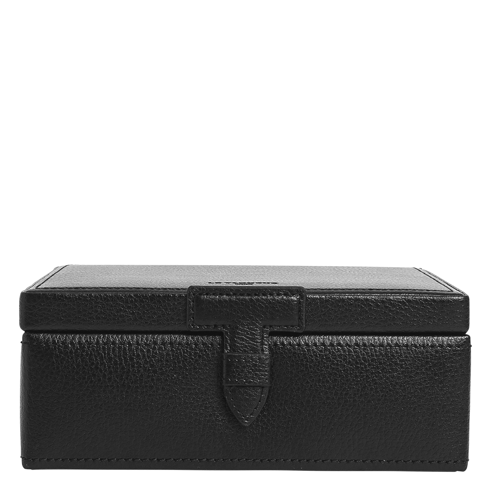 Coffret 6 montres en cuir de vachette| Noir