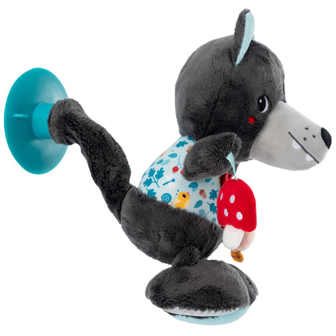 Lilliputiens activiteitenknuffel met zuignap - louis