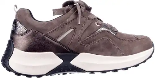 Gabor Rollingsoft taupe 56.993.30 - maat 5 sneaker taupe - maat 5 Calandschoen