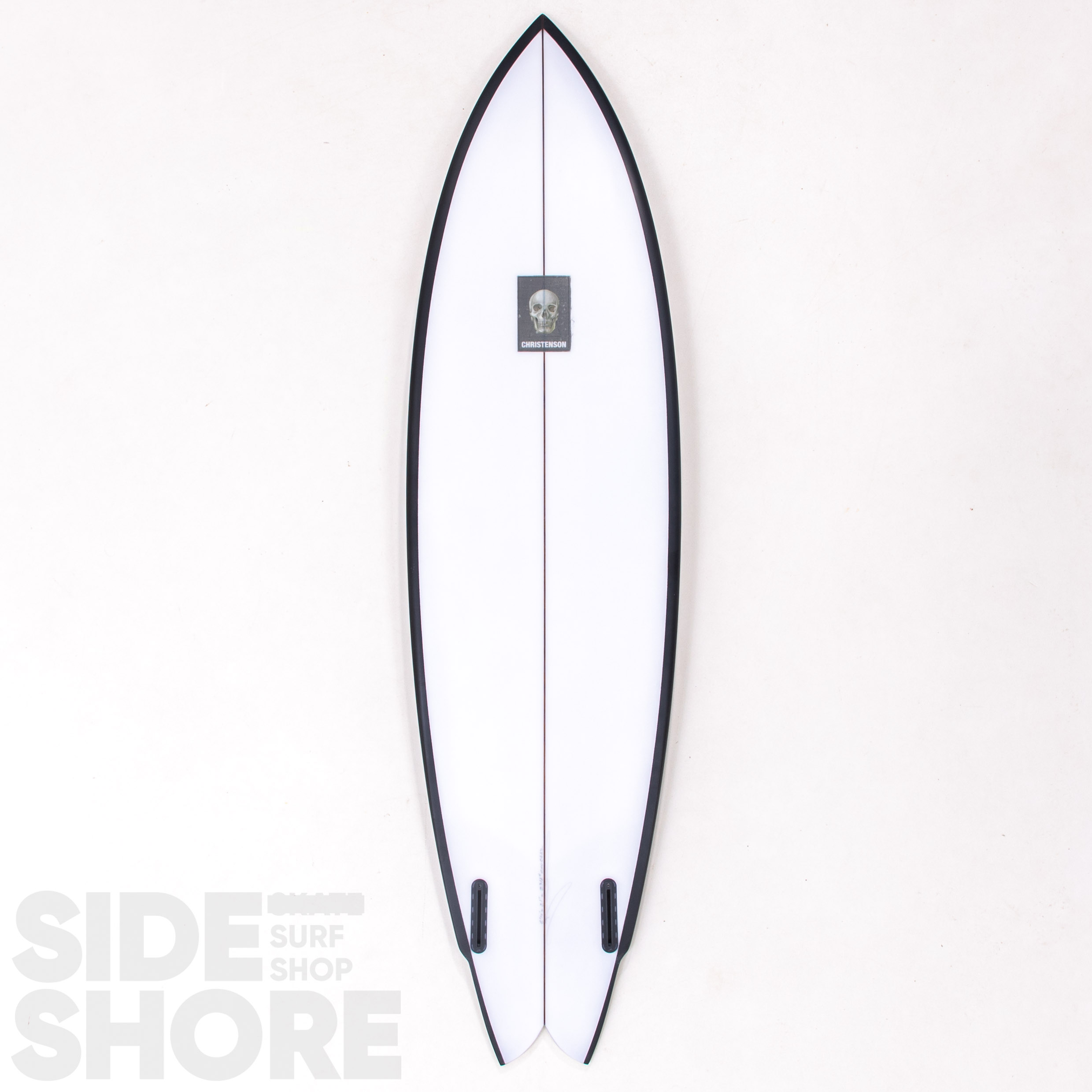 Christenson Surfboards The Wolverine - Black Rails - 6'10