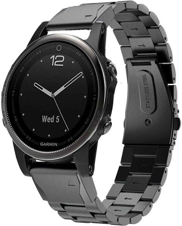 Garmin Approach S70 - 42mm stalen band (zwart)