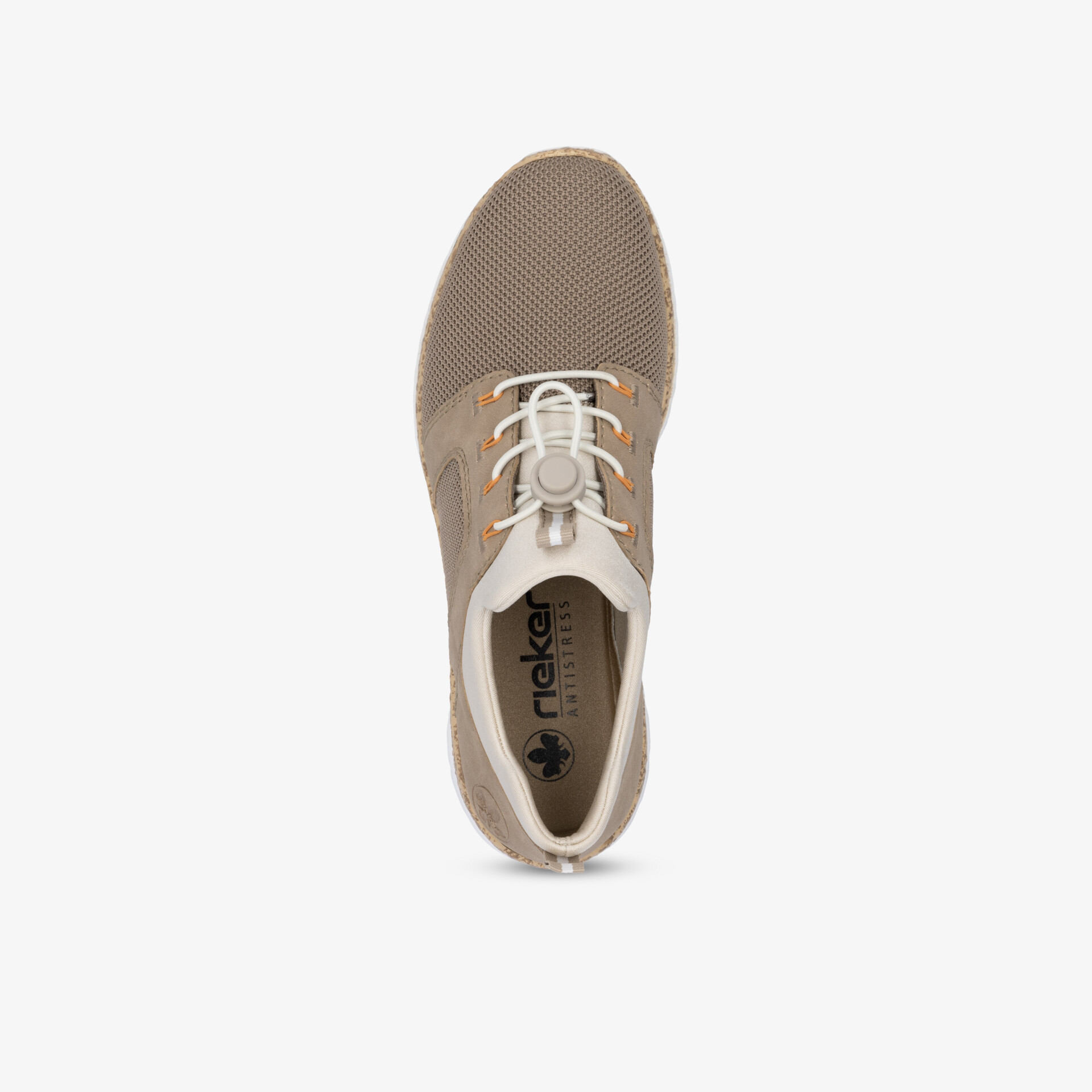 rieker Damen Halbschuhe beige