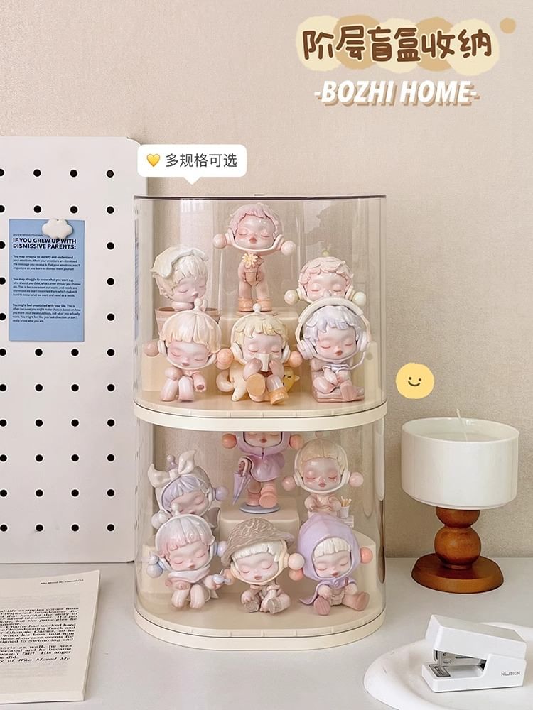 Masoom - Transparante acryl figuur display opbergdoos (verschillende ontwerpen)
