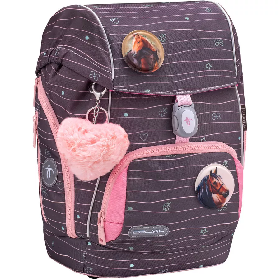 Belmil Schulrucksack Premium Smarty Plus Schulranzen Mint