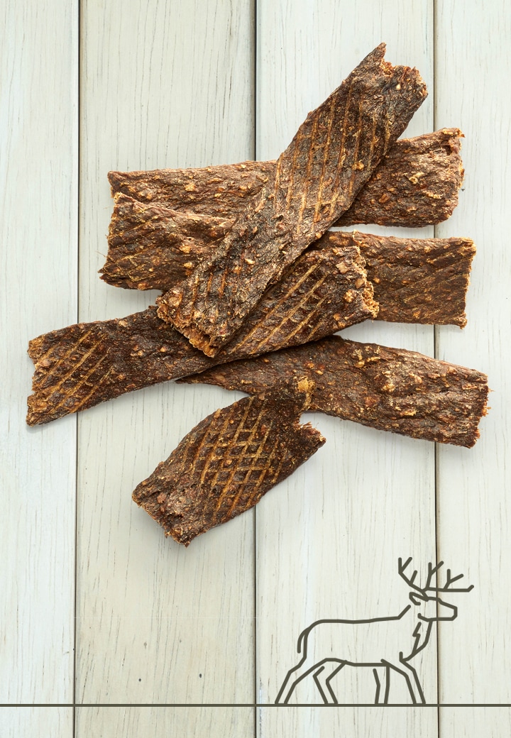Kaustreifen Hirsch, 100g | 200g