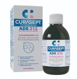 Curasept ADS 212 Mondspoeling 0.12% CHX 200ML