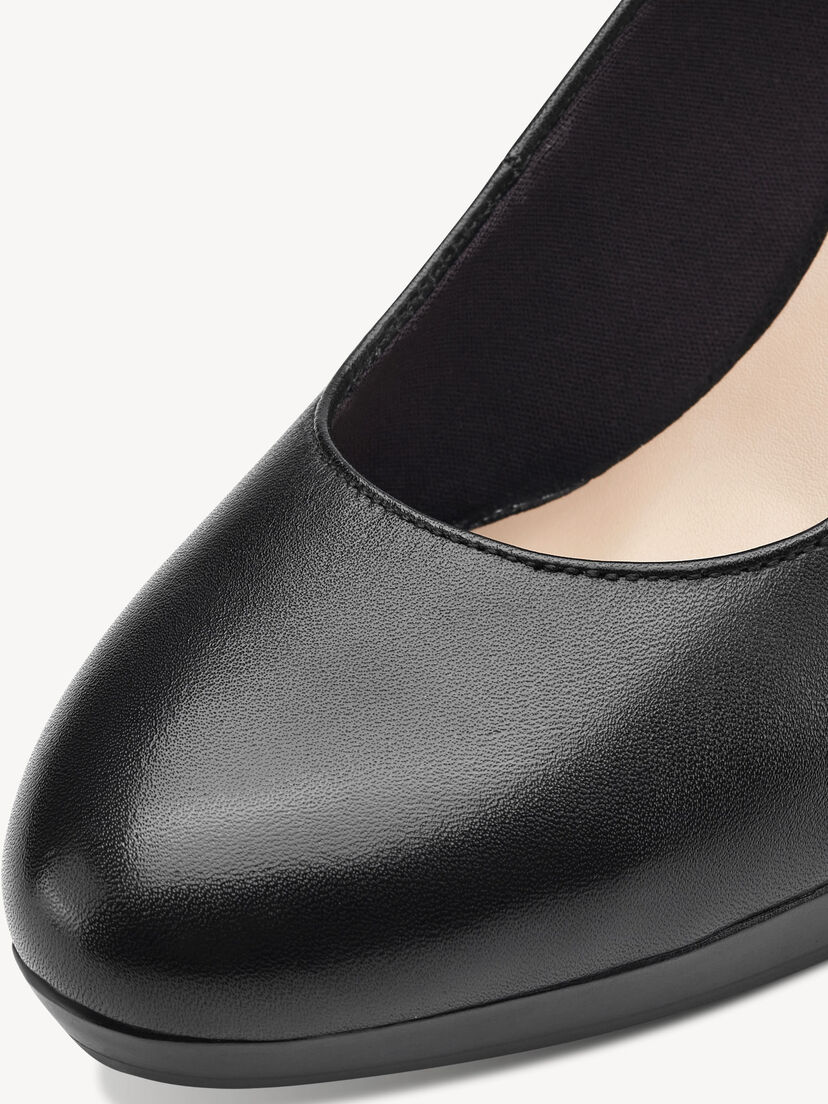 Leren Pumps - zwart