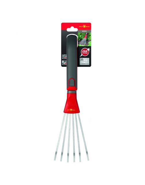 Wolf-Garten Bladhark Ld-M + Steel Zm 015 - Bladhark - Rood Geel
