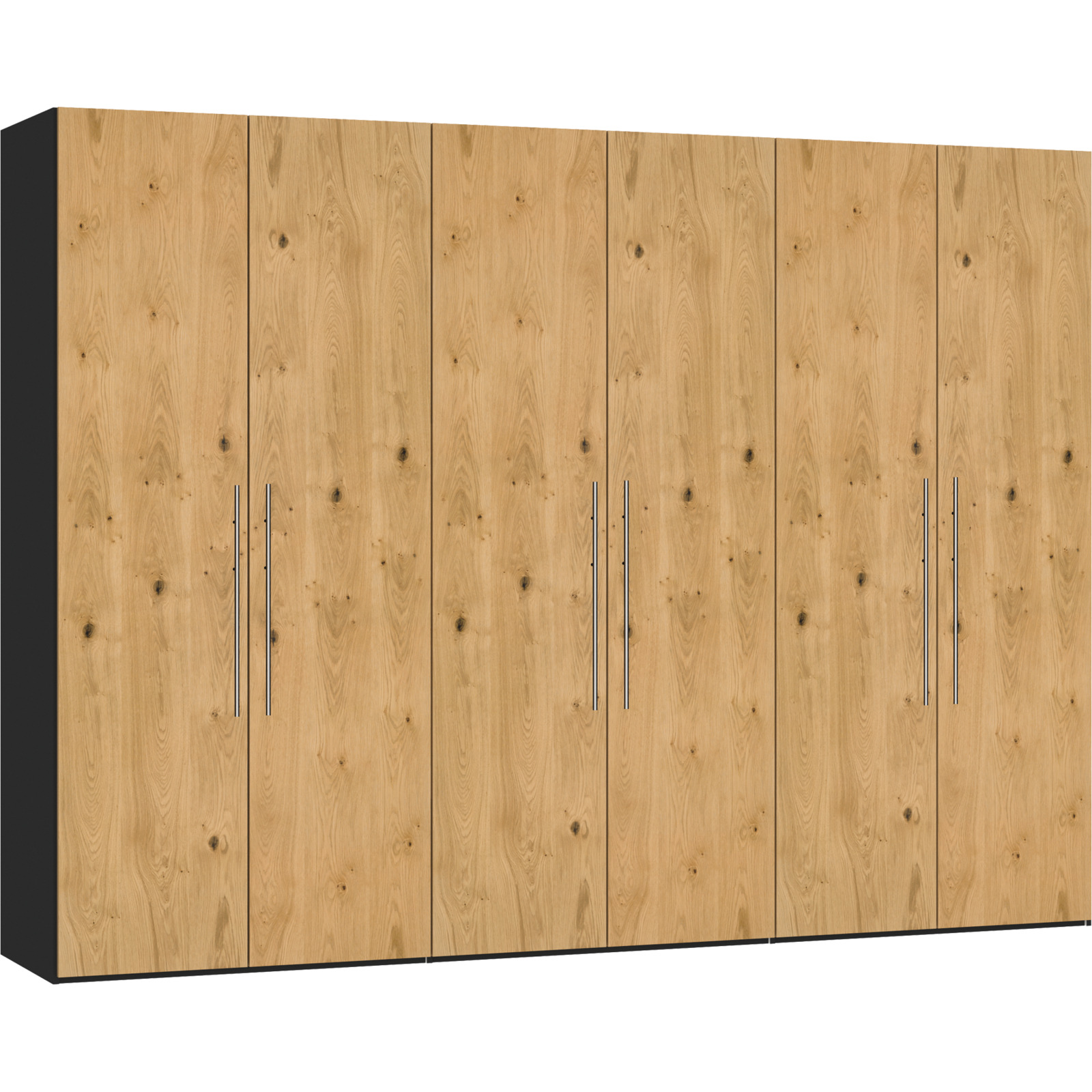Schrank Schweizer 203 Eiche Furnier schwarz