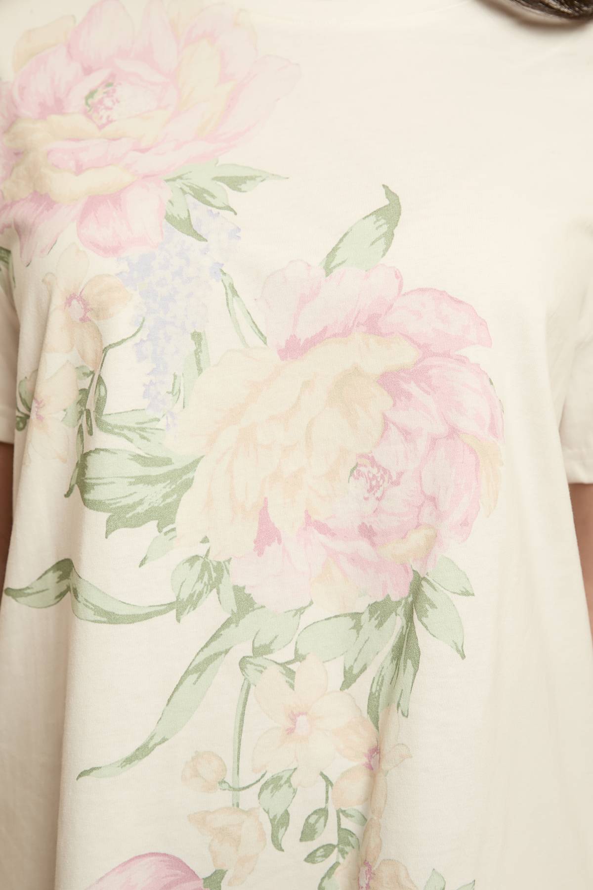 Oasis T-shirt À Motif Floral Vintage Placé