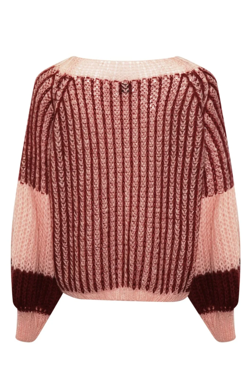 Noella Liana Knit Sweater 1287 rust blush combo