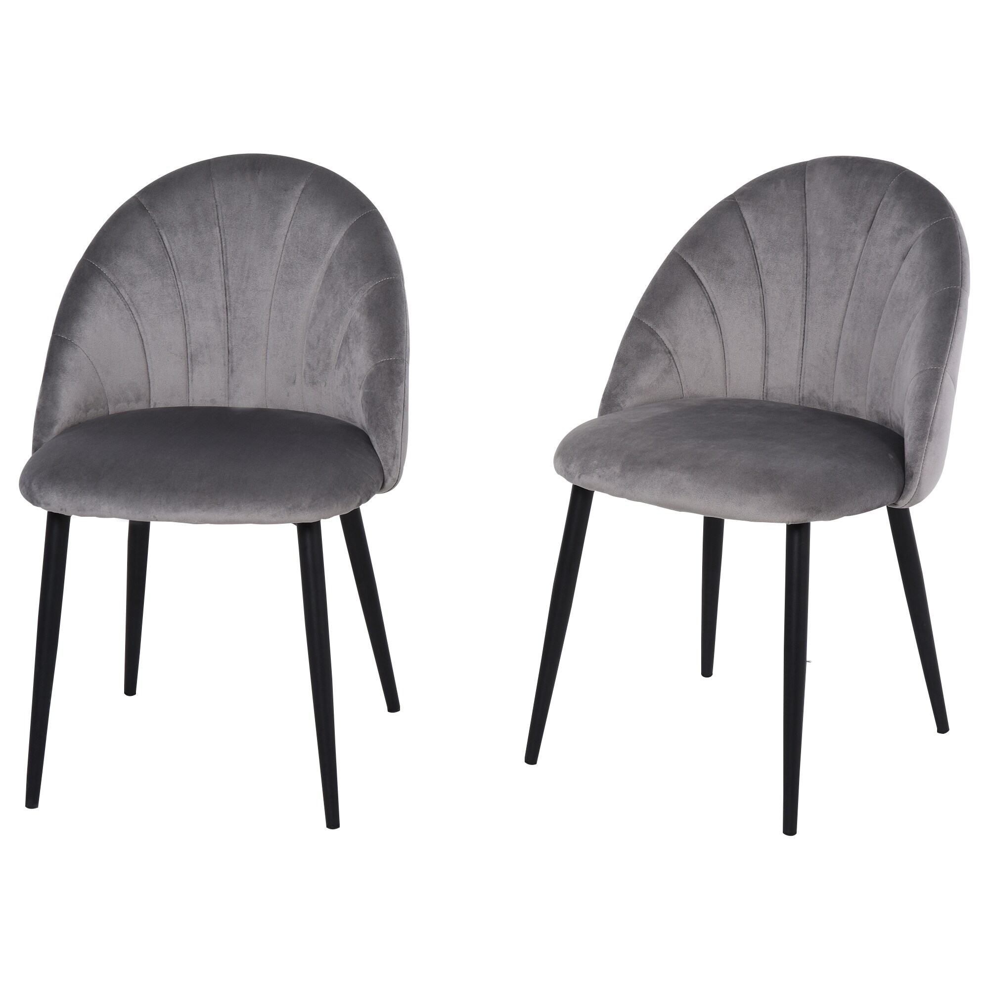 HOMCOM Esszimmerstuhl im 2er Set 50 x 54 x 79 cm (BxTxH)