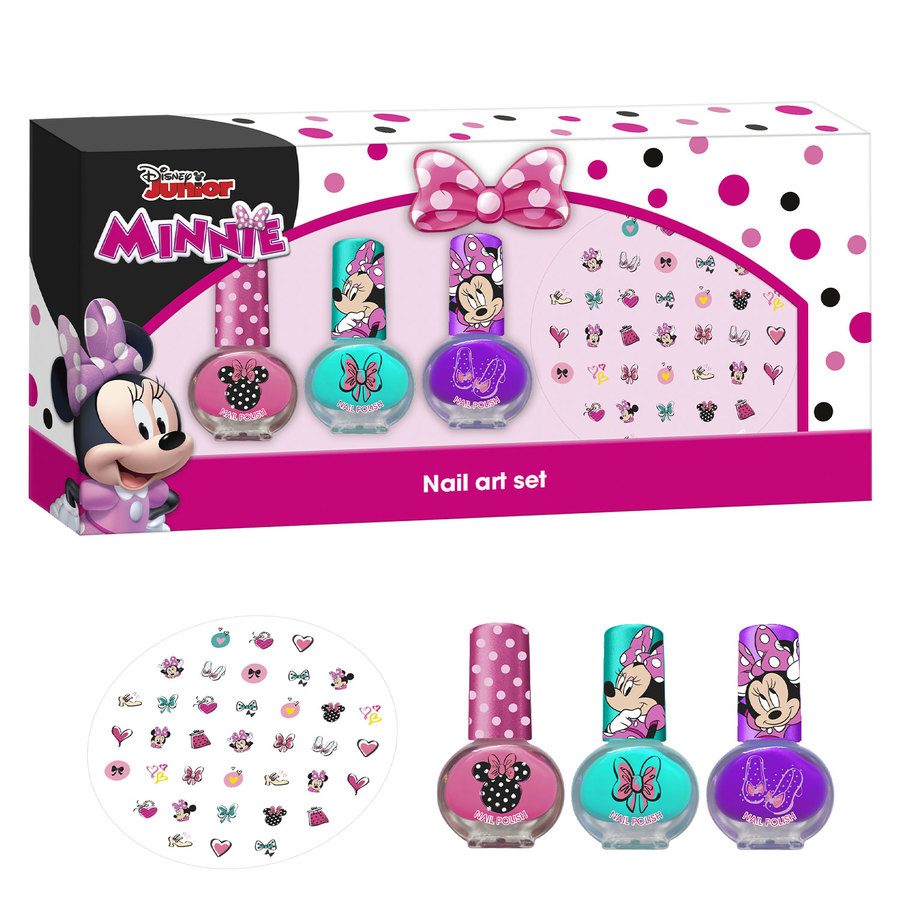 Disney Minnie Nail Art Set 4pcs