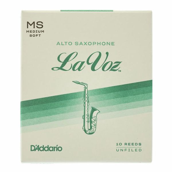 DAddario Woodwinds La Voz Medium Soft Alto Sax