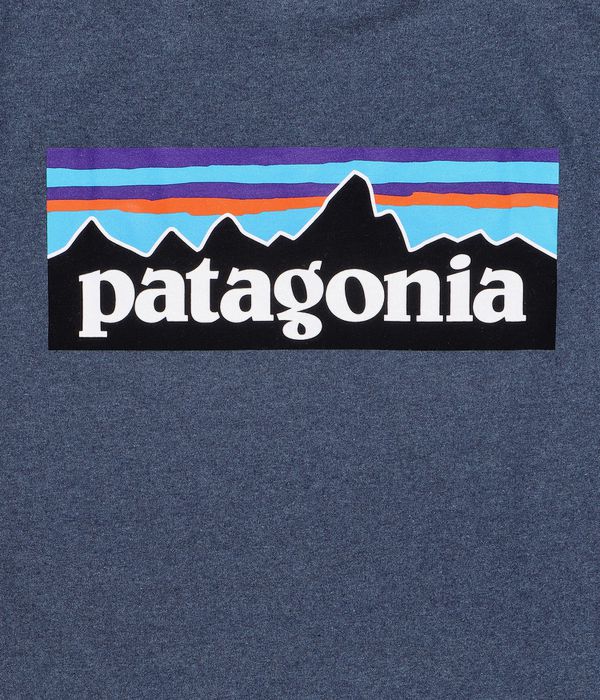 Patagonia P-6 Logo Responsibili T-Shirt (utility blue)