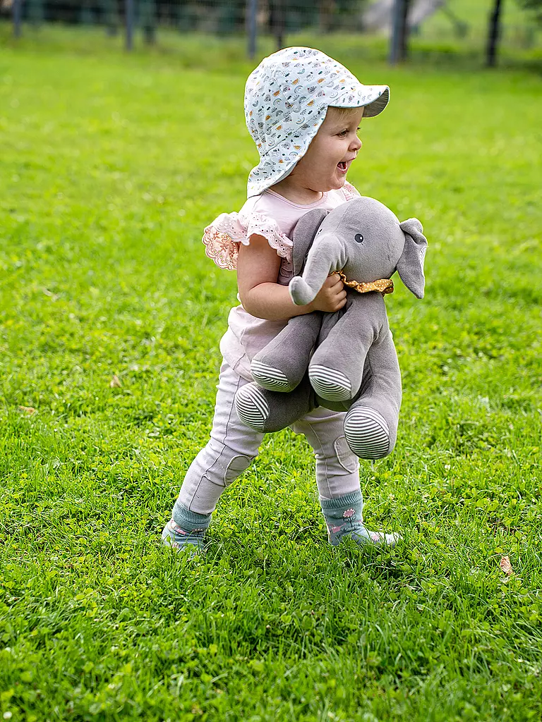 STERNTALER Baby Wende Schirmmütze weiss