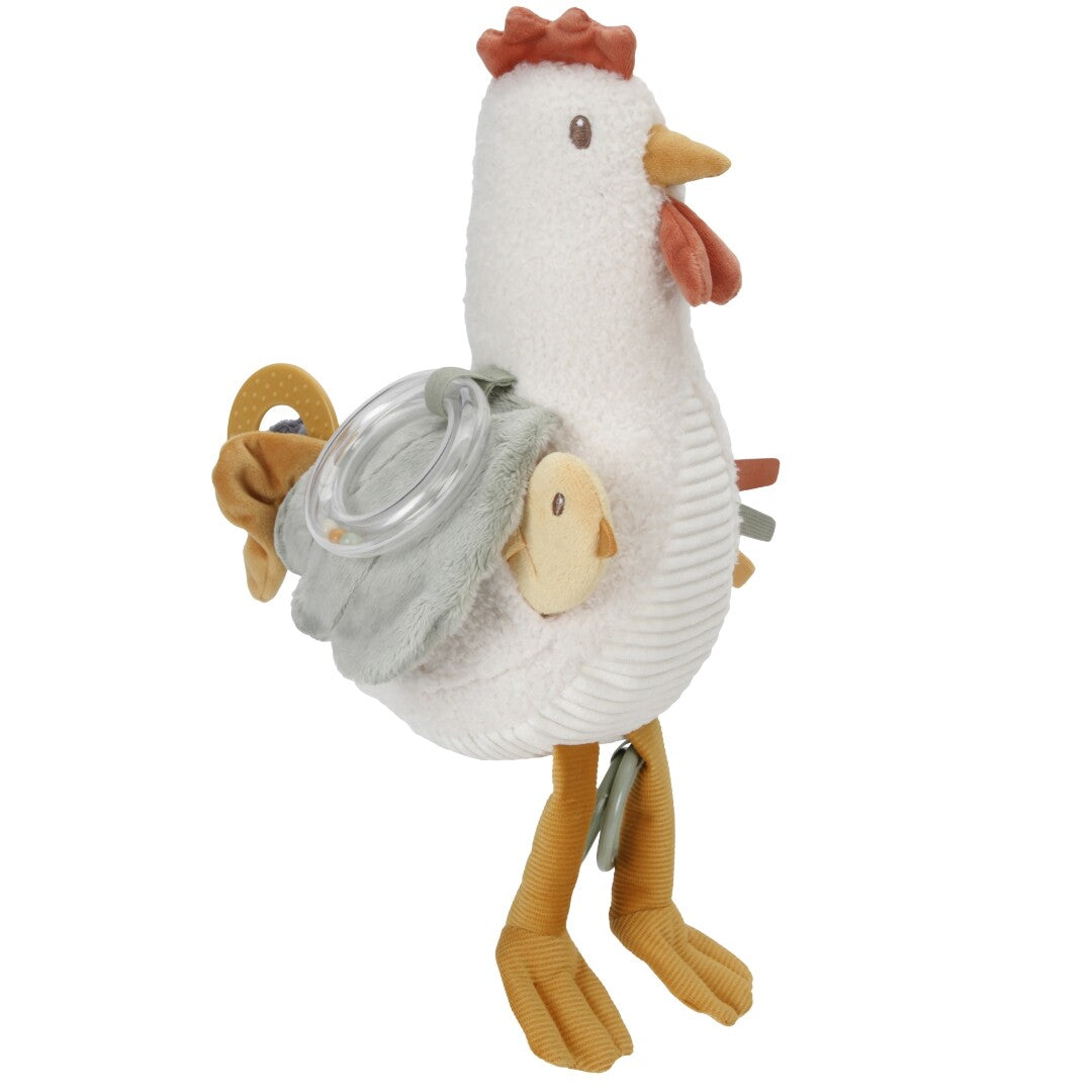 Little dutch activiteitenknuffel kip