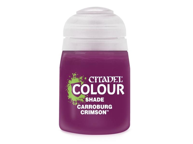 Games Workshop Farbe Citadel Shade Carroburg Crimson 18 ml Warhammer Citadel Farbe