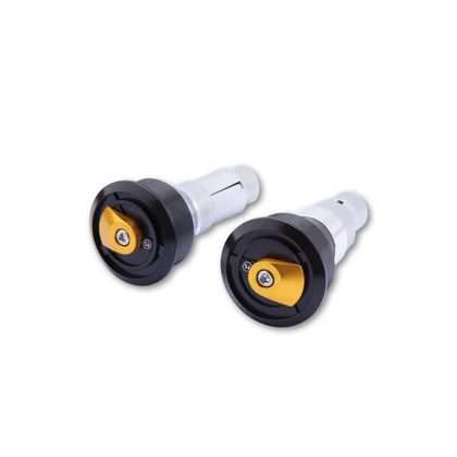 Embouts de guidon Highsider ENTERPRISE EP1 Universel - Jaune