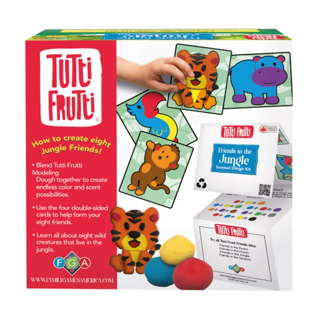 Tutti Frutti Trio Pâtes à Modeler - Amis Dans La Jungle
