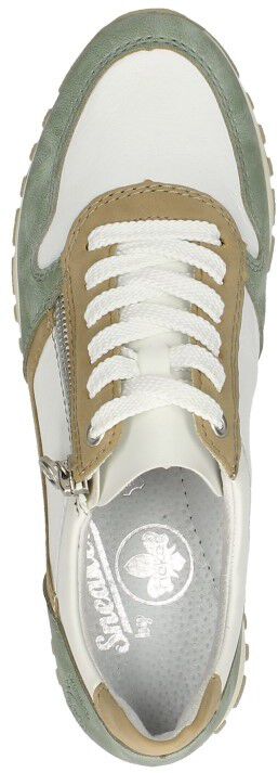 Rieker Veterschoenen Laag mint
