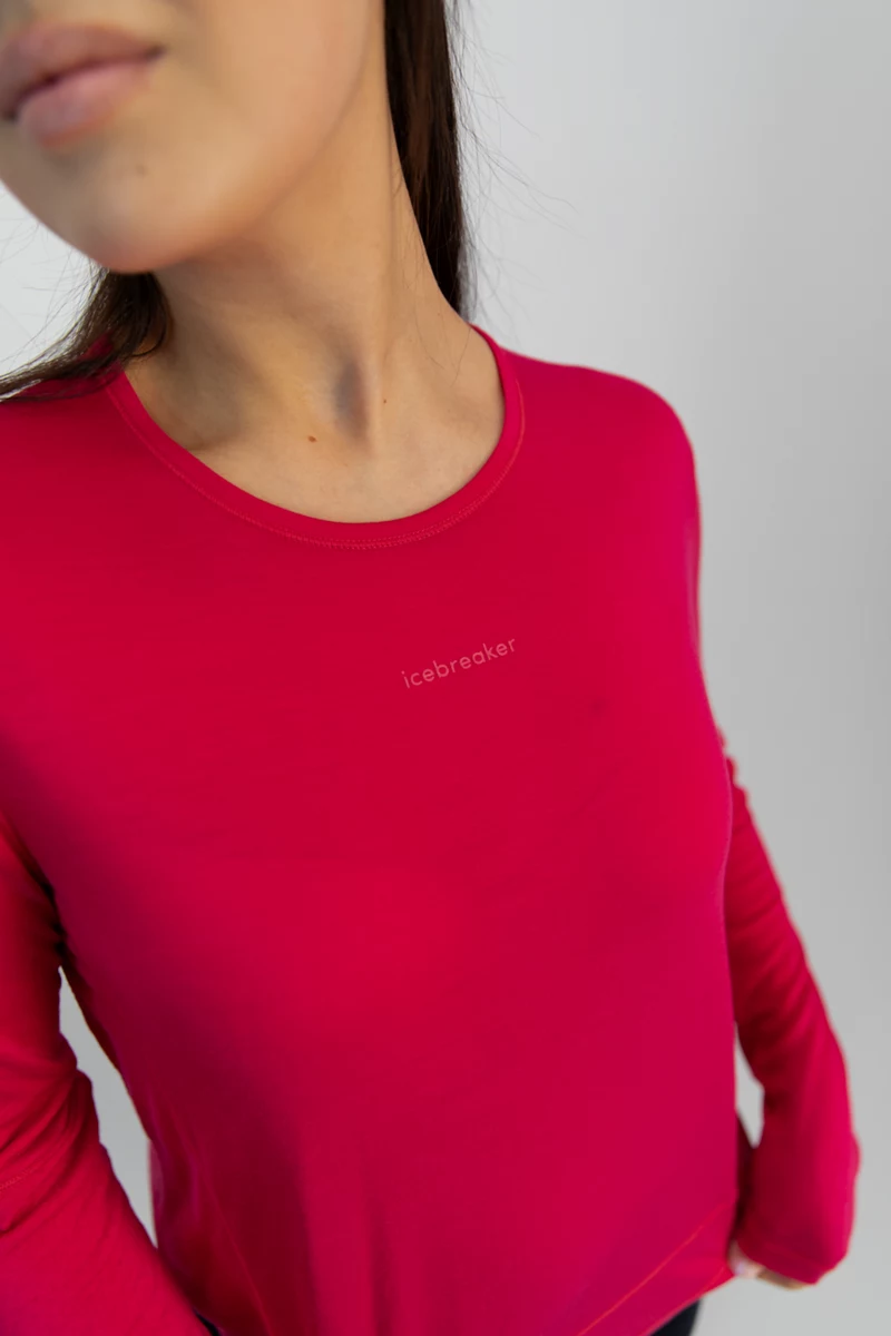 icebreaker Merino 125 ZoneKnit Energy Wind Damen Longsleeve