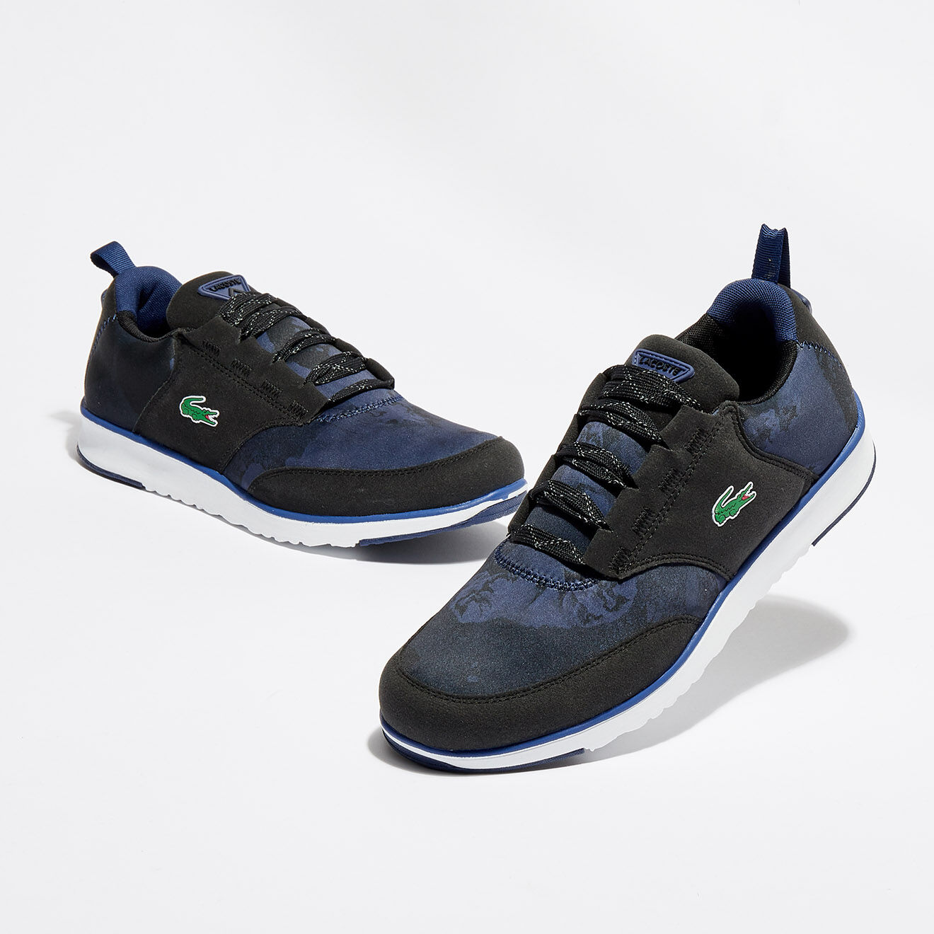 Lacoste Baskets L.Ight 317 3 bleu/noir