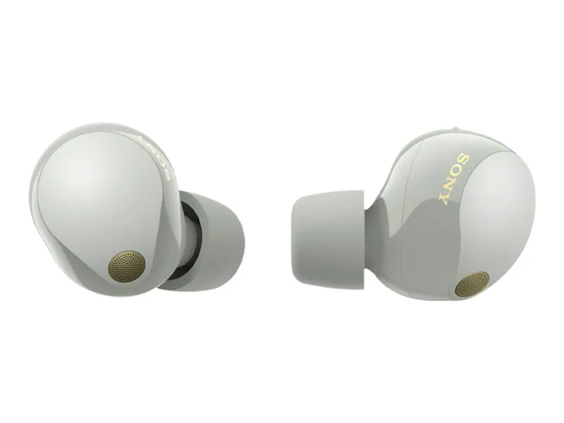 [OUTLET] - Sony WF-1000XM5 - Ægte trådløse øretelefoner med mik. - i øret - Bluetooth - aktiv støjfjerning - sølv