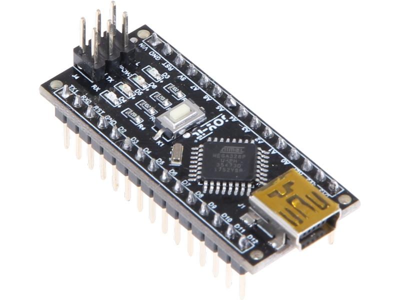 jOY-iT Entwicklerboard Nano V3 Arduino kompatibel ATmega328P basiertes Mikrocontroller-Board