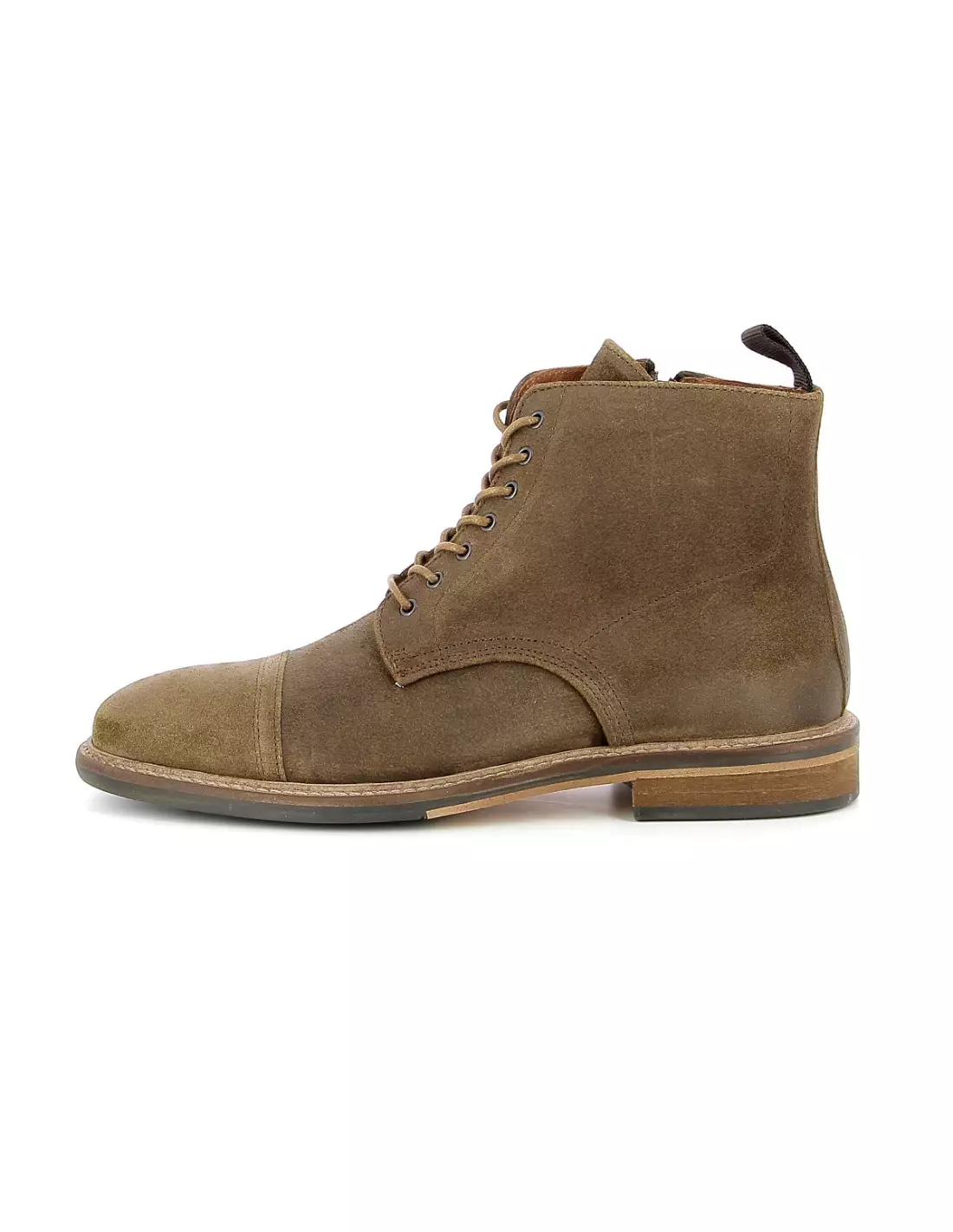 SCHMOOVE PILOT BOOTS - Bottines & boots Coffee