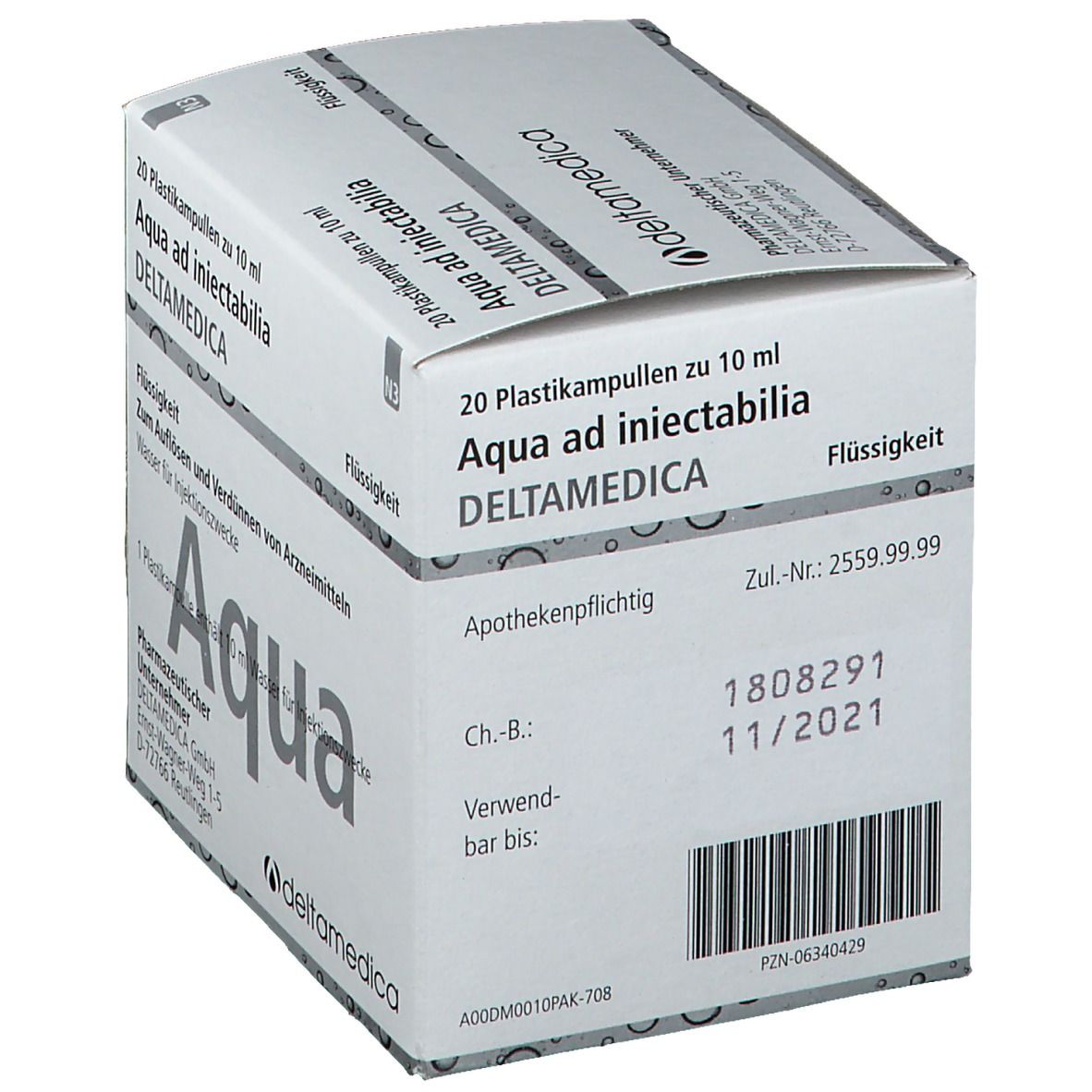 AQUA AD iniectabilia Plastik