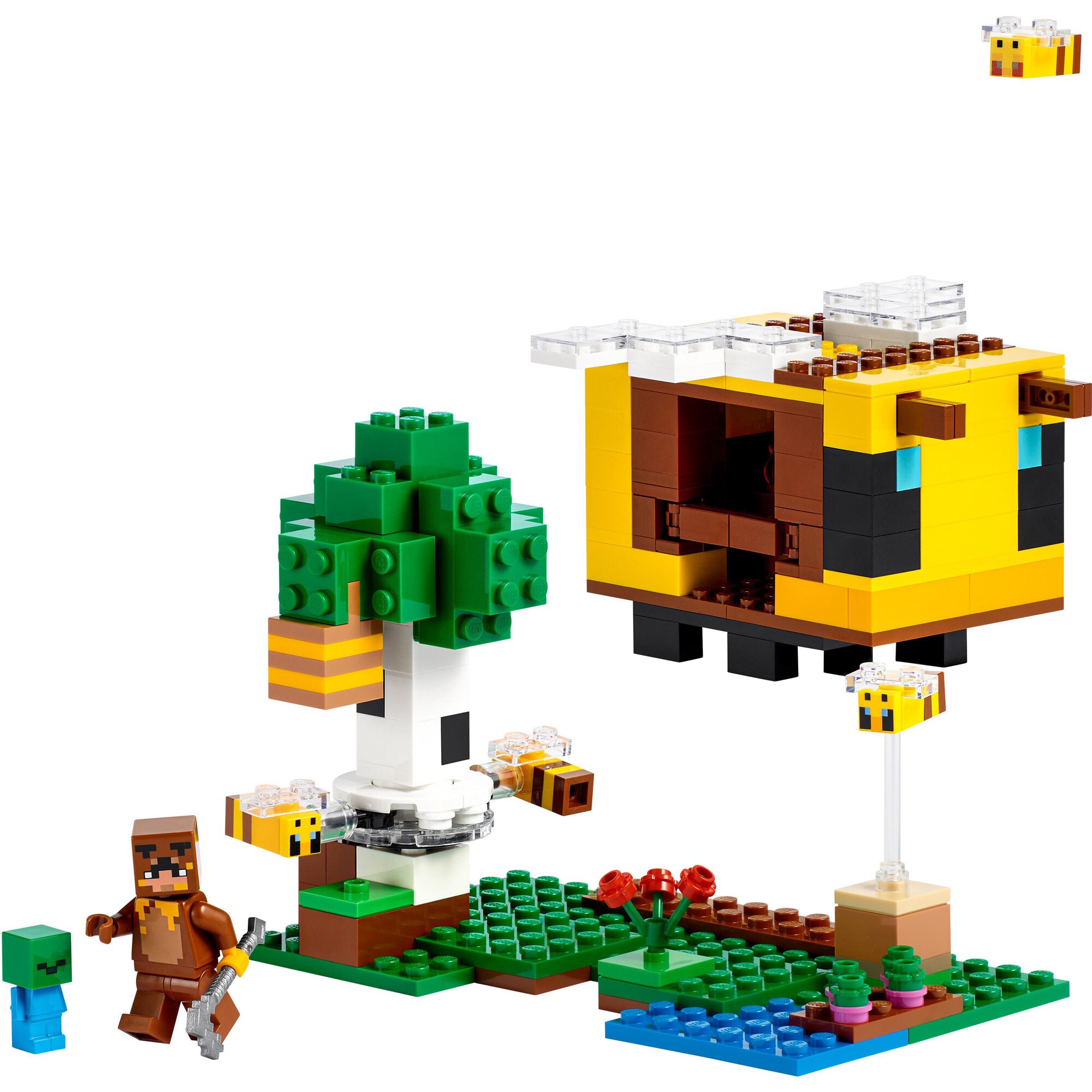 LEGO Konstruktionsspielzeug Minecraft Das Bienenhäuschen