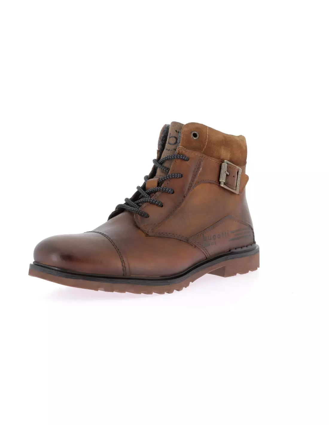 BUGATTI VITTORE - Bottines & boots Cognac