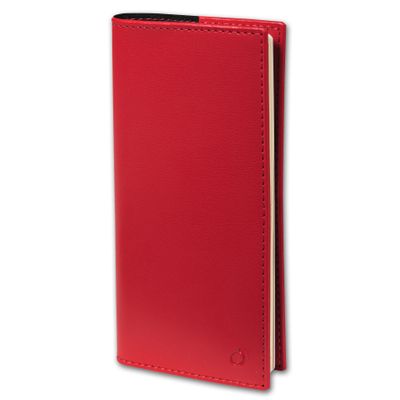 Agenda de poche spiralé Soho Italnote S - 1 semaine sur 2 pages - 8,8 x 17 cm - rouge - Quo Vadis
