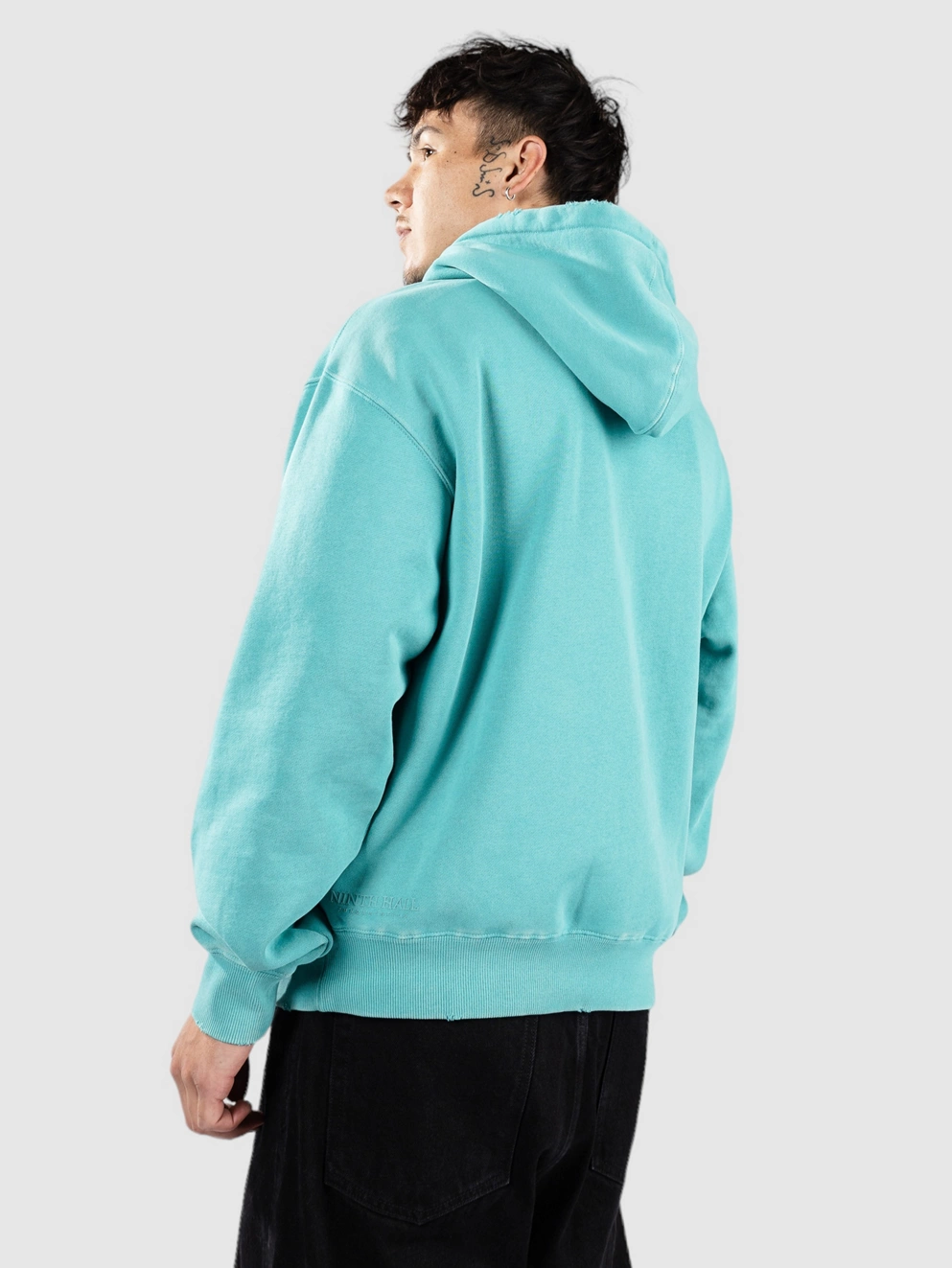 Ninth Hall Fundamental Hoodie turquoise/aqua