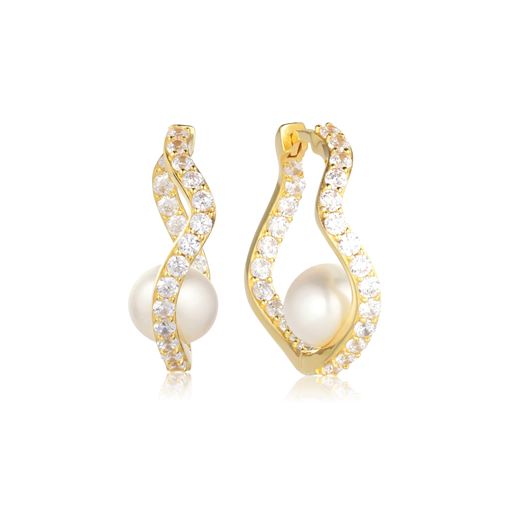Sif Jakobs Jewellery Ponza Creoler, Guld