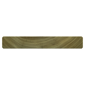 Tuinplank grenenhout geschaafd ca. 2,1 x 14 cm, lengte ca. 360 cm