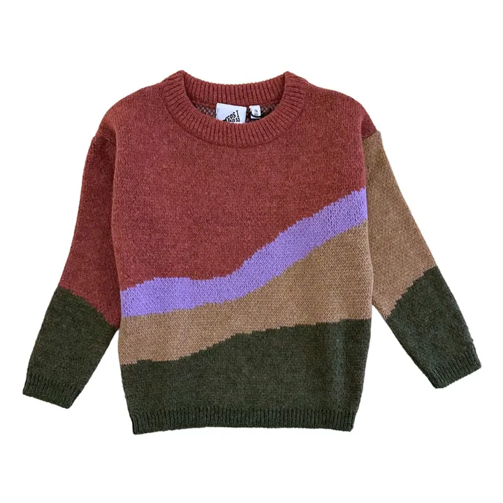 Cos I Said So Pull Jacquard | Rouge brique