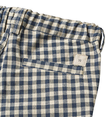 Wheat Shorts - Holger - Blåe Check