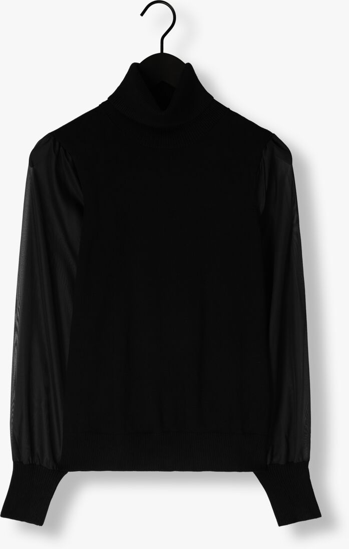 MY ESSENTIAL WARDROBE zwarte my essential wardrobe coltrui anniemw knit rollneck