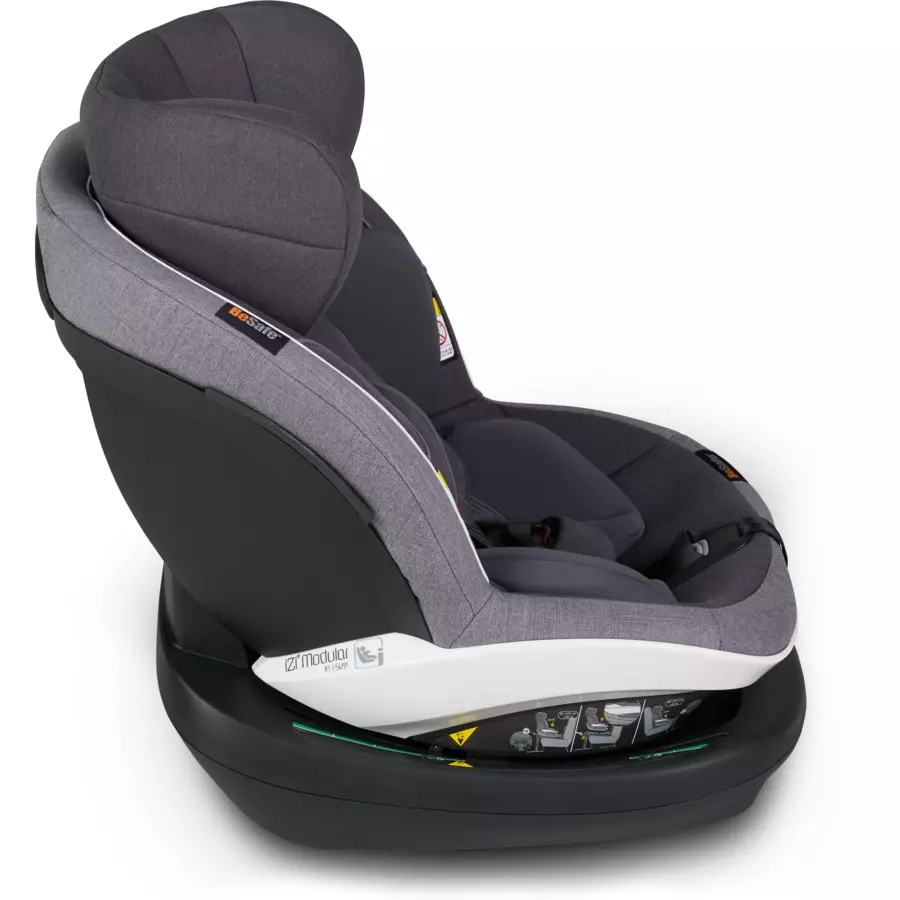BeSafe Reboarder iZi Modular i-Size RF X1 Metallic Mélange