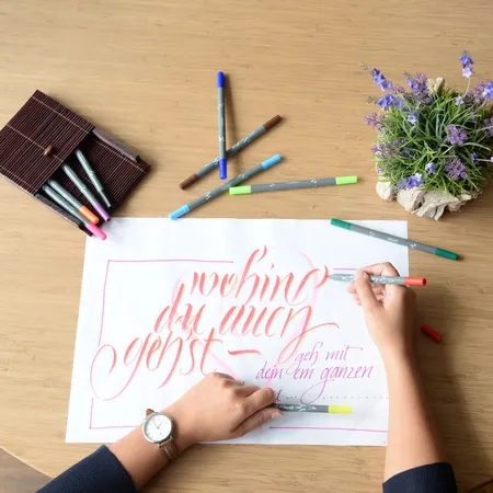 ONLINE Calli.Brush Pens in Bamboo Case
