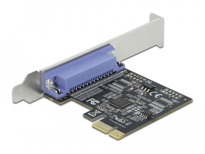 Delock PCI-Express-Karte 90500 1x Parallel (DB 25) PCIe-Schnittstellenerweiterungskarte: 1x DB25 Buchse (IEEE 1284)