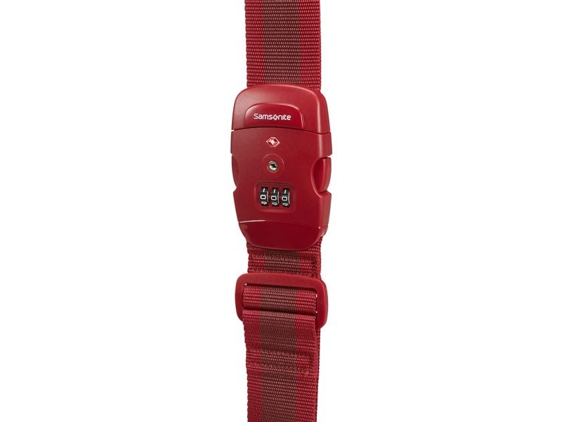 Samsonite G.T. Luggage Strap Rot Kofferband