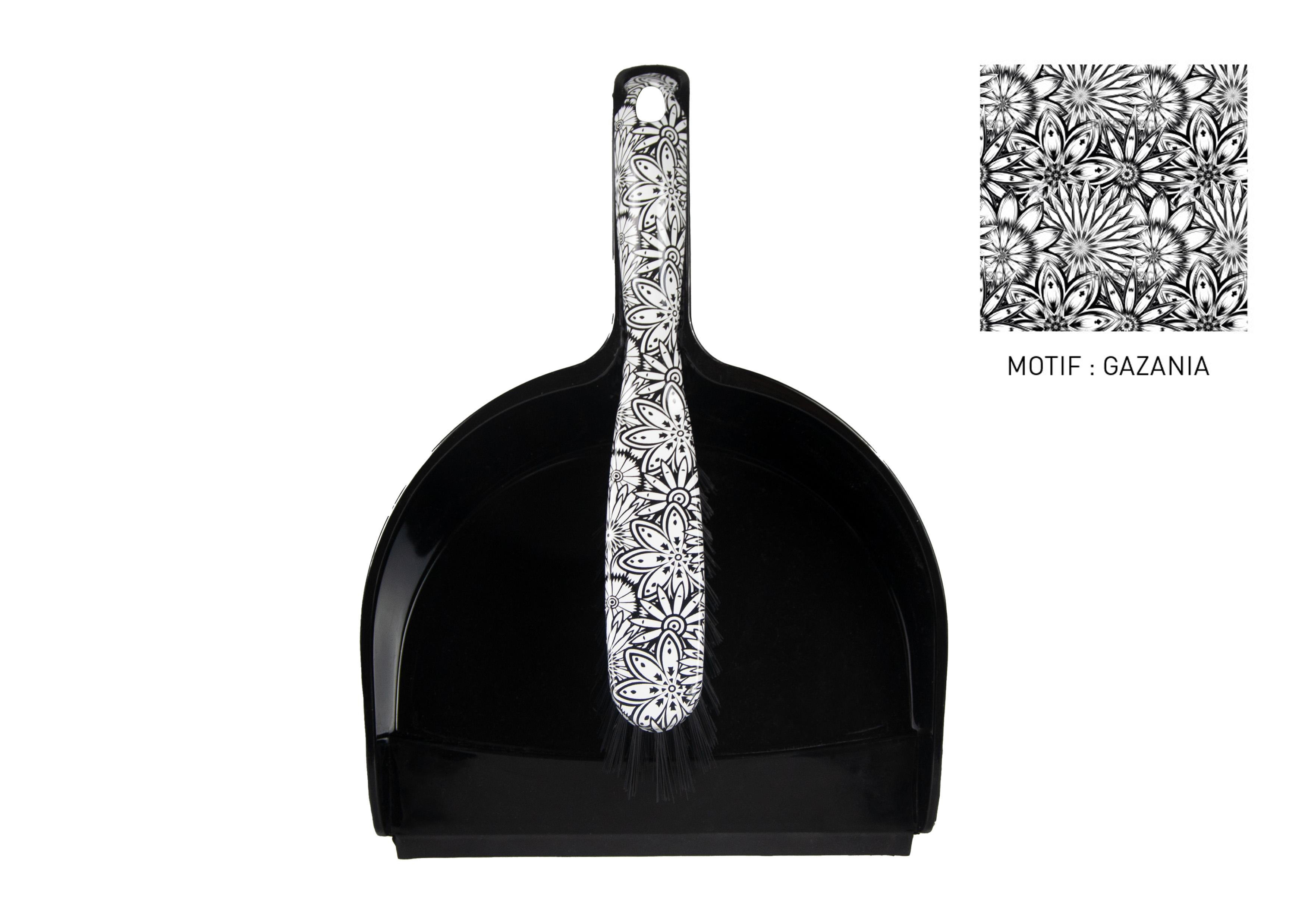 SET PELLE ET BALAYETTE DECOR GAZANIA