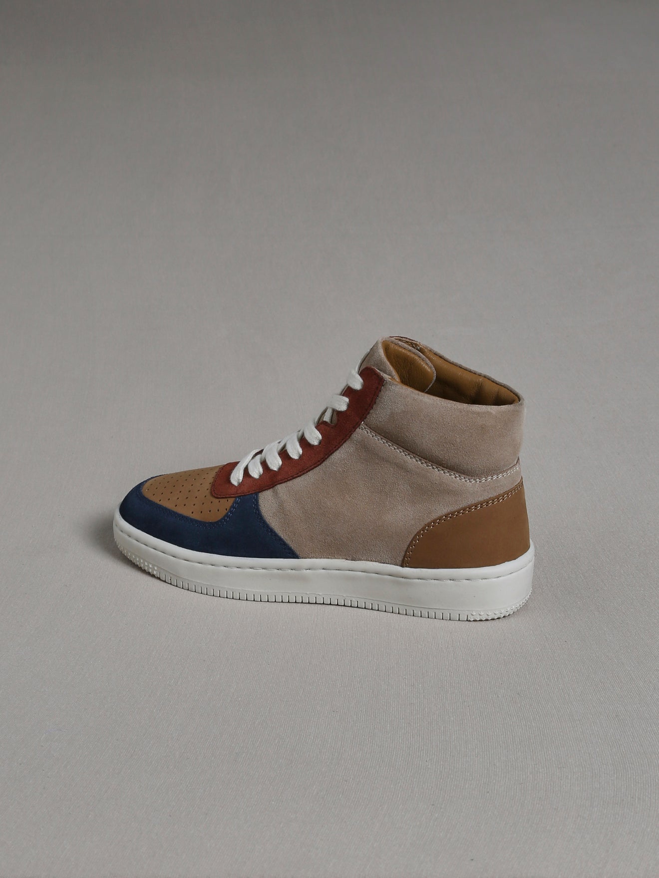 Baskets hautes Garçon en cuir suédé