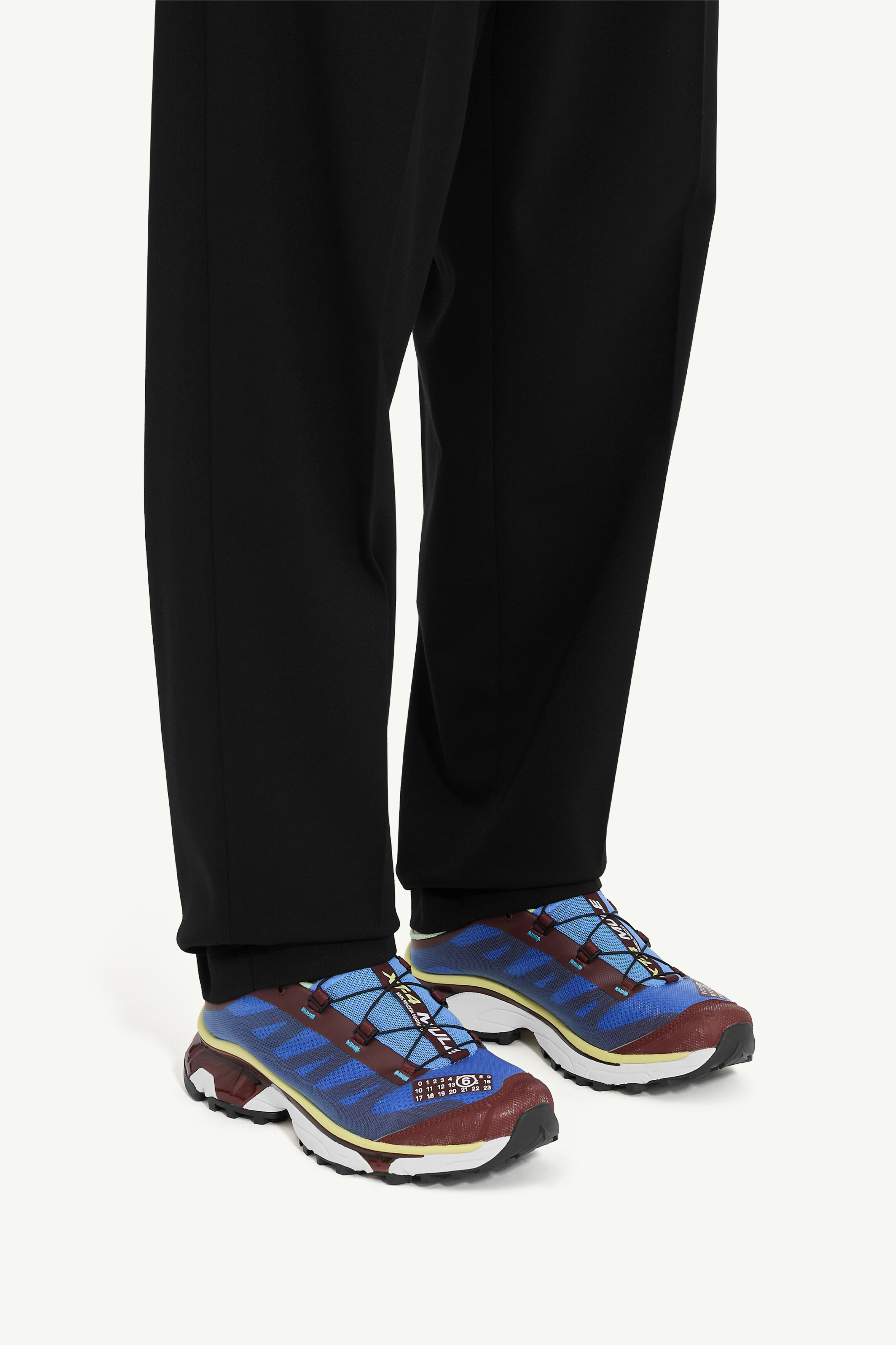 Blue Women's Sneaker Mules MM6 x Salomon | MM6 Outremer, rhum raisin et iris jaune
