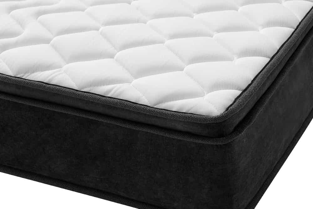 Design Matratze CLOUD FLEX 180x200cm dunkelgrau Tonnentaschenfederkern H3-4