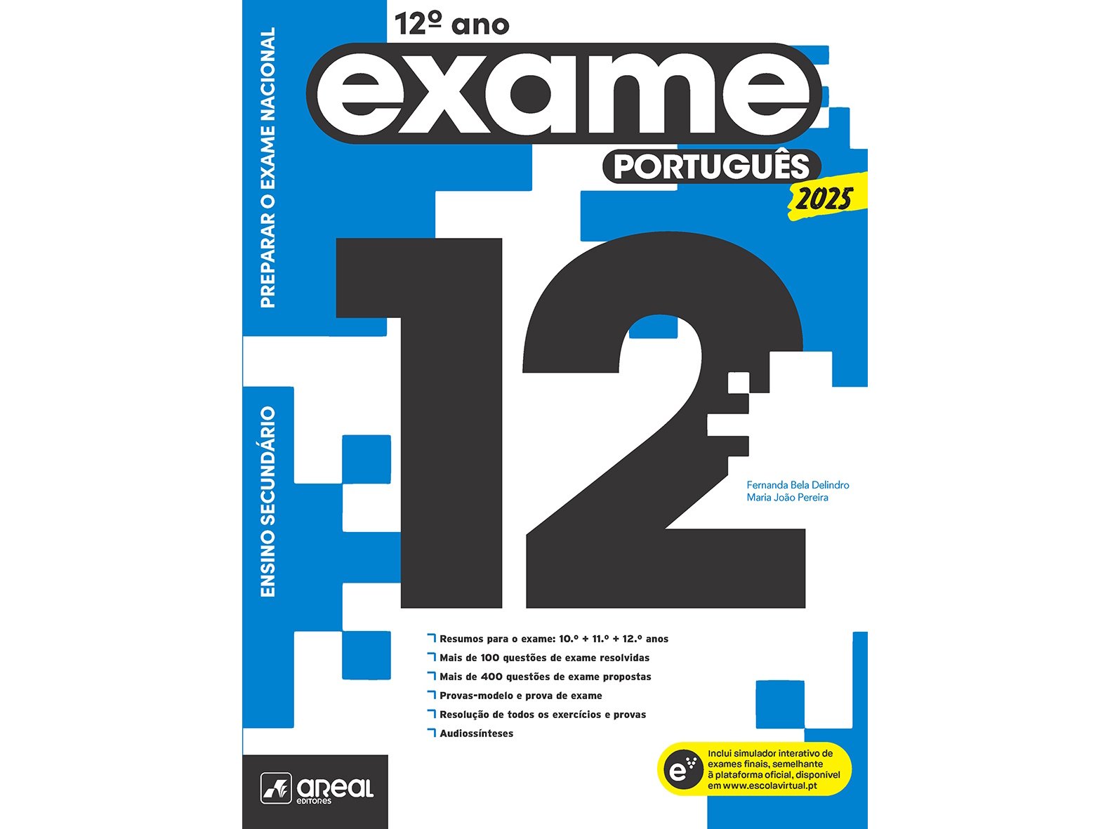 LIVRO PREPARAR O EXAME NAC 2025 - PORTUGUÊS - 12.º ANO